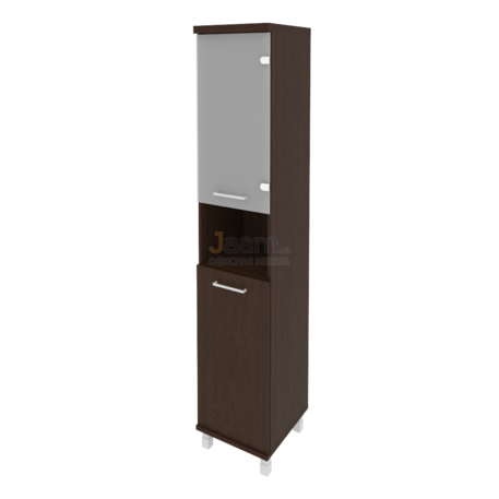 Кабинет руководителя Офисный шкаф высокий узкий правый KSU-1.4 Пр