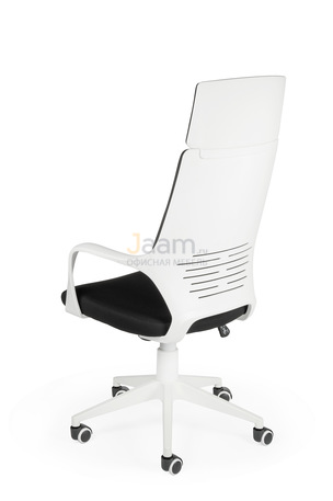 Кресло IQ CX0898H бело-чёрное